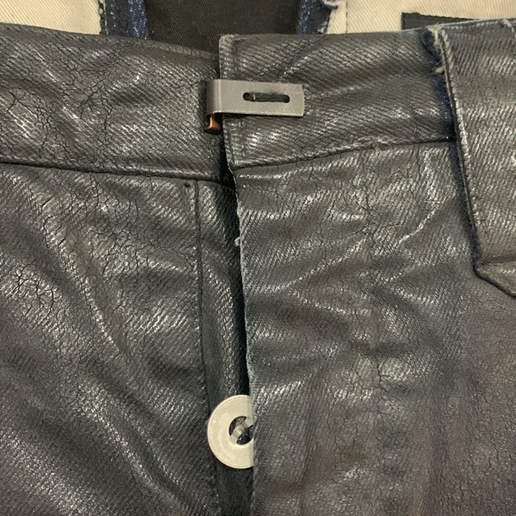 The viridi-anne artisanal hand resin coated segment pants - Picture 7 of 16